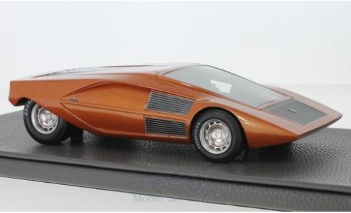 Lancia Stratos 1/18 Topmarques Collectibles Zero Concept metallise orange 1970 miniature