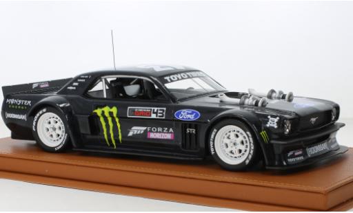 Miniature Ford Mustang 1/18 Topmarques Collectibles Hoonigan matte noir 1965 Ford Mustang 1/18 Topmarques Collectibles Hoonigan matte noir 1965 miniature