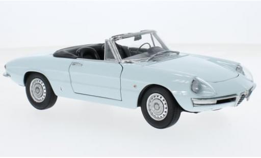 Alfa Romeo 1600 1/18 Touring Duetto Spider bleue 1966 1:18 miniature