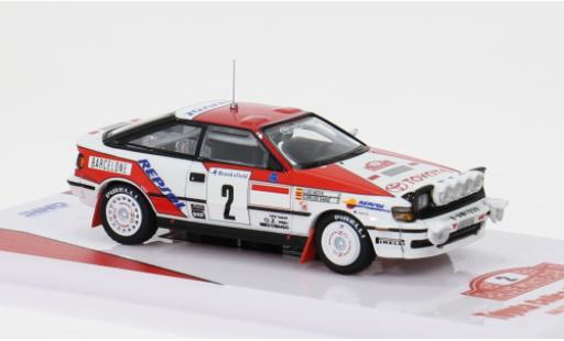 Toyota Celica 1/64 INNO64 GT-Four (ST165) Rally Monte Carlo 1991 #2 C.Sainz/L.Moya 1:64 miniature