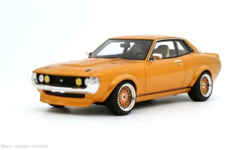 Miniature Toyota Celica (RA24) Restomod orange 2015 1/18 Ottomobile