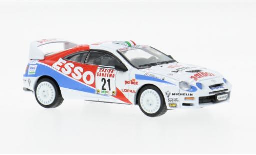 Toyota Celica 1/64 BM Creations ST205 Rally San Remo 1996 Esso #21 G.Pianezzola/L.Roggia 1:64 miniature