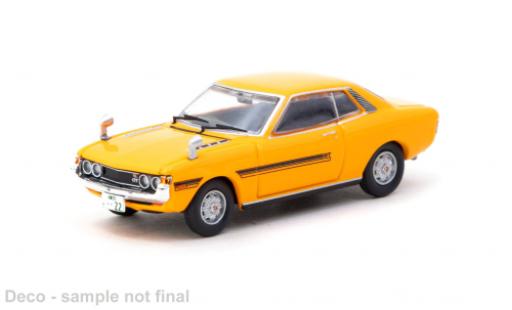 Toyota Corolla 1/64 Tarmac Works (TA22) 1600 GT jaune 1970 1:64 miniature