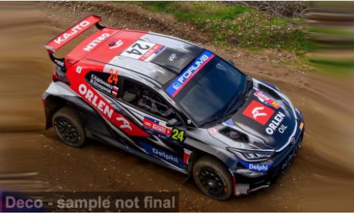 Toyota Yaris 1/43 IXO GR Rally 2 Rallye Chile 2025 #24 K.Kajetanowicz/M.Szczepaniak 1:43