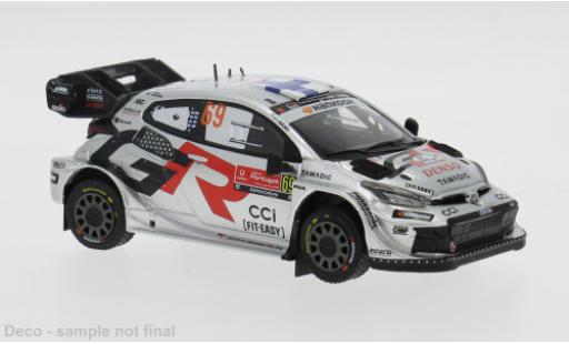 Toyota Yaris 1/43 IXO GR Rally1 Rally Portugal 2025 #69 K.Rovanper&auml;/J.Halttunen 1:43 miniature