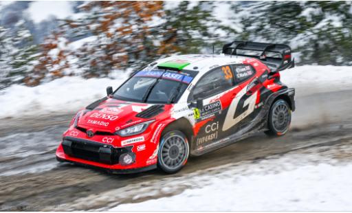 Toyota Yaris 1/18 IXO GR Rally1 Rallye Monte Carlo 2026 #33 E.Evans/S.Martin 1:18 miniature