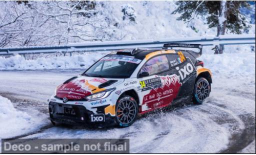 Toyota Yaris 1/18 IXO GR Rally2 Rallye Monte Carlo 2026 #34 E.Delecour/S.De Castelli 1:18 miniature