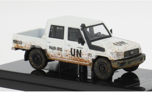 Toyota Land Cruiser 1/64 Para64 LC79 blanche 2014 1:64 miniature