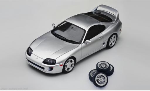Toyota Supra 1/64 WhelArt A80 grise 1992 1:64 miniature