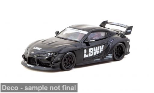 Toyota Supra 1/64 Tarmac Works SUPRA (A90) LB -WORKS noire 2025 1:64 miniature