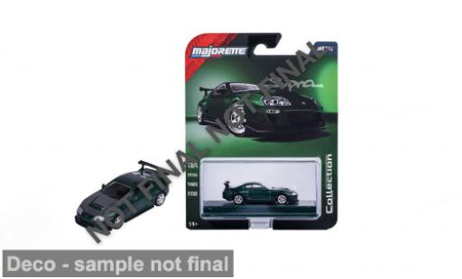 Toyota Supra 1/64 Majorette verte 1995 1:64 miniature