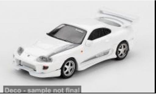 Toyota Supra 1/64 Mini GT MK4 blanche 2014 1:64 miniature