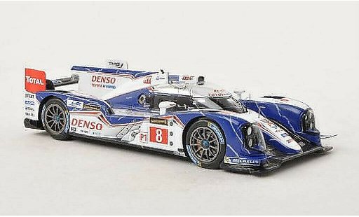 Toyota TS030 Base 1/43 Spark Hybrid No.8 24h Le Mans 2013 /S.Sarrazin miniature