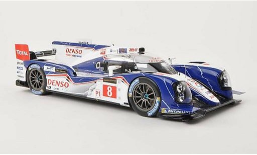 Toyota TS030 Base 1/18 Spark Hybrid No.8 Denso 24h Le Mans 2013 /S.Sarrazin miniature
