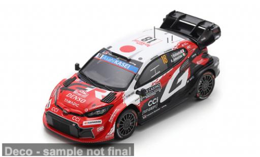 Toyota Yaris 1/43 Spark Rally 1 Rally Monte Carlo 2026 Gazoo Racing WRT #18 T.Katsuta/A.Johnston 1:43 miniature