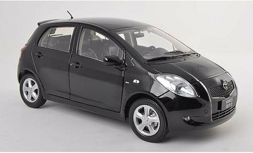 Toyota Yaris Base 1/18 Paudi noire 2008 miniature