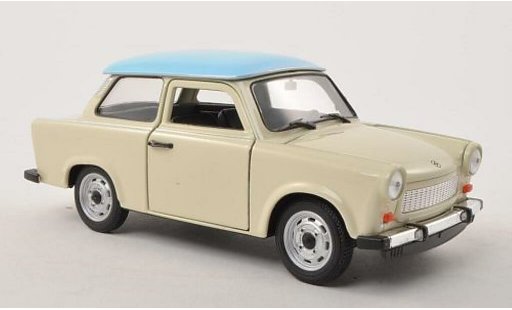Trabant 601 Base 1/24 Welly beige/bleu miniature