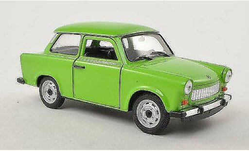 Trabant 601 Base 1/24 Welly verte miniature