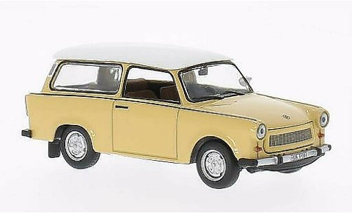 Trabant 601 Universal 1/43 WhiteBox beige/blanche 1965 miniature
