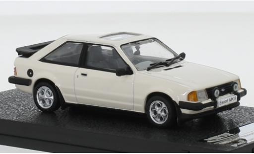 Miniature Ford Escort 1/43 Triple 9 Collection MkIII XR3i beige RHD 1983 Ford Escort 1/43 Triple 9 Collection MkIII XR3i beige RHD 1983 miniature
