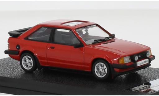 Miniature Ford Escort 1/43 Triple 9 Collection MkIII XR3i rouge RHD 1983 Ford Escort 1/43 Triple 9 Collection MkIII XR3i rouge RHD 1983 miniature