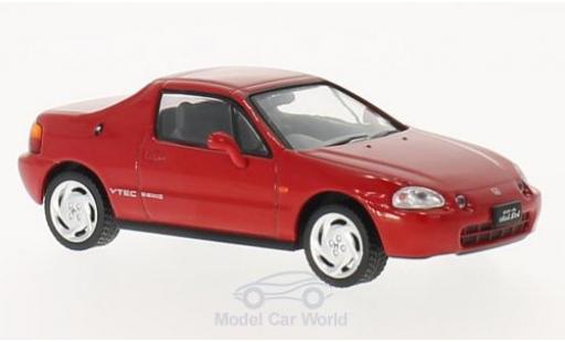 Miniature Honda CR-X 1/43 Triple 9 Collection Delsol rouge RHD 1992 Honda CR-X 1/43 Triple 9 Collection Delsol rouge RHD 1992 miniature