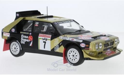 Miniature Lancia Delta S4 1/18 Triple 9 Collection S4 No.7 Esso Rallye WM Rallye Sanremo 1986 F.Tabaton/L.Tedeschini Lancia Delta S4 1/18 Triple 9 Collection S4 No.7 Esso Rallye WM Rallye Sanremo 1986 F.Tabaton/L.Tedeschini miniature