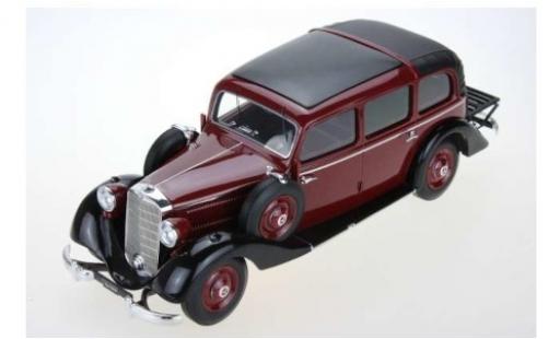 Miniature Mercedes 260 1/18 Triple 9 Collection D (W138) Pullman Landaulet rouge/noire 1936 fermé Verdeck Mercedes 260 1/18 Triple 9 Collection D (W138) Pullman Landaulet rouge/noire 1936 fermé Verdeck miniature