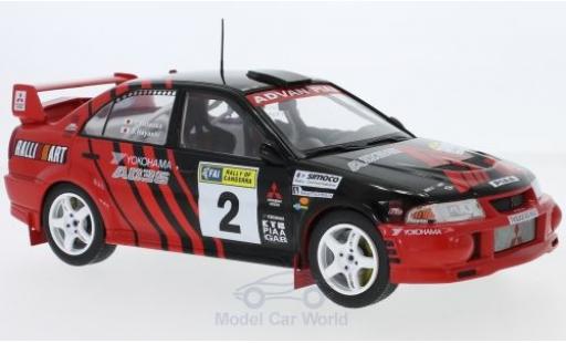 Mitsubishi Lancer 1/18 Triple 9 Collection Evo VI No.2 Rallye Canberra 1999 Y.Kataoka/S.Hayashi miniature