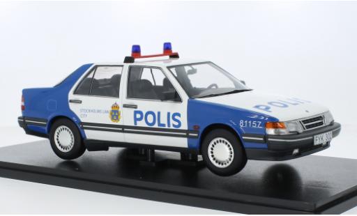 Saab 9000 1/18 Triple 9 Collection CD Polis (SE) 1990 1:18 miniature