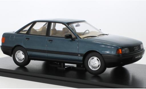 Audi 80 1/18 Triple 9 Collection (B3) metallise turquoise 1989 miniature