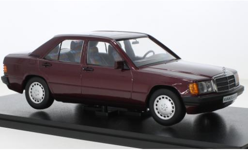 Mercedes 190 1/18 Triple 9 Collection E (W201) 1.8 Avantgarde Rosso metallise rouge foncé 1993 miniature