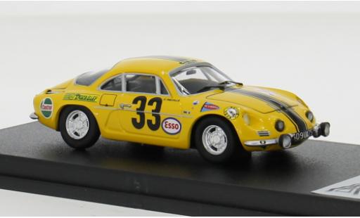 Miniature Alpine A110 1/43 Trofeu 1968 #33 1:43 Alpine A110 1/43 Trofeu 1968 #33 1:43 miniature