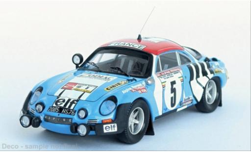 Miniature Alpine A110 1/43 Trofeu East African Safari Rally 1975 #5 1:43 Alpine A110 1/43 Trofeu East African Safari Rally 1975 #5 1:43 miniature