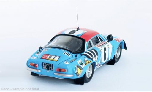 Miniature Alpine A110 1/43 Trofeu East African Safari Rally 1975 #6 1:43 Alpine A110 1/43 Trofeu East African Safari Rally 1975 #6 1:43 miniature