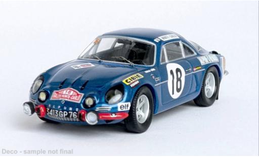 Miniature Alpine A110 1/43 Trofeu Rally Monte Carlo 1970 #18 1:43 Alpine A110 1/43 Trofeu Rally Monte Carlo 1970 #18 1:43 miniature
