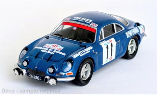 Miniature Alpine A110 1/43 Trofeu Rally Tap 1972 #11 1:43 Alpine A110 1/43 Trofeu Rally Tap 1972 #11 1:43 miniature
