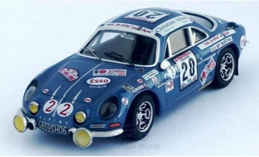 Miniature Alpine A110 1/43 Trofeu Renault A 110 No.20 Rallye WM Tour de Corse 1975 M.Mouton/F.Conconi Alpine A110 1/43 Trofeu Renault A 110 No.20 Rallye WM Tour de Corse 1975 M.Mouton/F.Conconi miniature