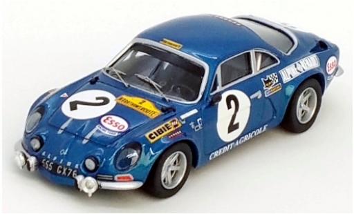 Miniature Alpine A110 1/43 Trofeu Renault No.2 Marathon de la Route 1971 J-L.Therier/J.Henry/M.Nusbaumer Alpine A110 1/43 Trofeu Renault No.2 Marathon de la Route 1971 J-L.Therier/J.Henry/M.Nusbaumer miniature