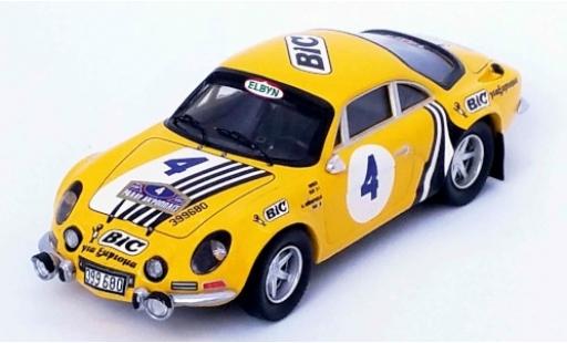 Miniature Alpine A110 1/43 Trofeu Renault No.4 BIC Rallye WM Rallye Acropolis 1976 Siroco/M.Andriopoulos Alpine A110 1/43 Trofeu Renault No.4 BIC Rallye WM Rallye Acropolis 1976 Siroco/M.Andriopoulos miniature
