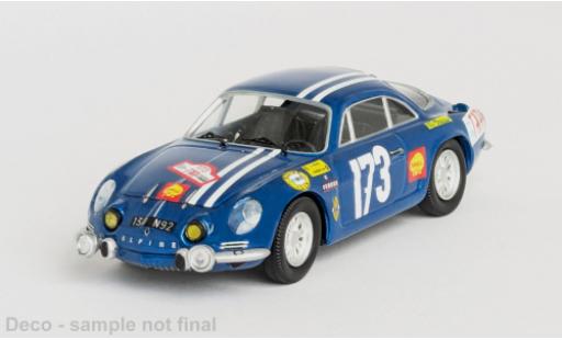 Miniature Alpine A110 1/43 Trofeu Renault Rally Portugal 1968 #173 1:43 Alpine A110 1/43 Trofeu Renault Rally Portugal 1968 #173 1:43 miniature