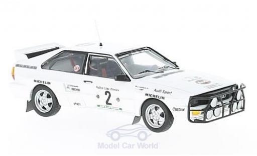 Miniature Audi Quattro 1/43 Trofeu quattro No.2 Rallye WM Rallye Bandama 1983 L.Lampi/O.Harsch Audi Quattro 1/43 Trofeu quattro No.2 Rallye WM Rallye Bandama 1983 L.Lampi/O.Harsch miniature
