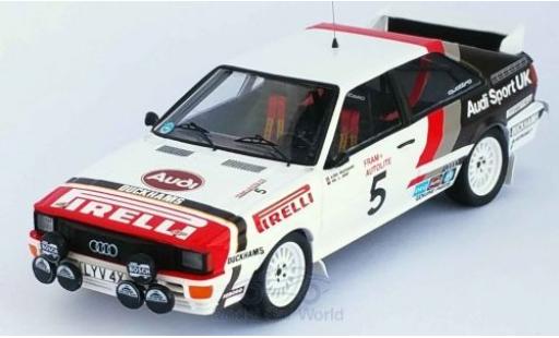 Audi Quattro 1/43 Trofeu quattro No.5 Sport UK Welsh Rally 1982 B.Waldegaard/P.Short miniature
