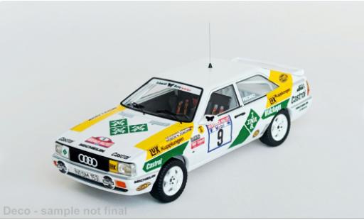 Audi Quattro 1/43 Trofeu quattro Rally Hunsrück 1987 #9 1:43 miniature