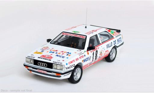 Audi Quattro 1/43 Trofeu quattro Rally Monte Carlo 1987 #18 1:43 miniature