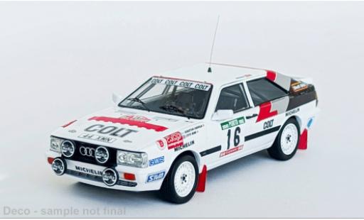 Audi Quattro 1/43 Trofeu quattro Rally Portugal 1988 #16 1:43 miniature