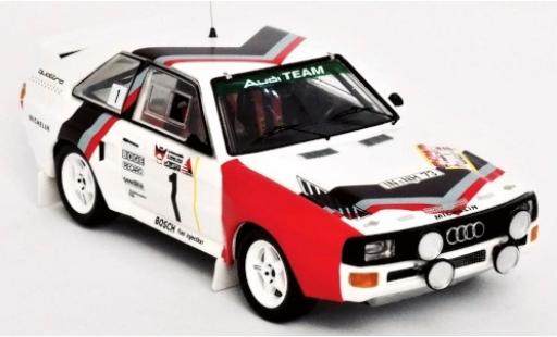 Audi Sport Quattro 1/43 Trofeu Sport quattro No.1 Team Rally DM 3 Städte Rally 1984 Version Freitagabend W.Röhrl/C.Geistdörfer miniature