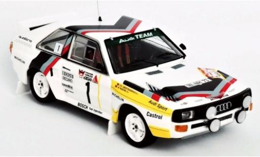 Audi Sport Quattro 1/43 Trofeu Sport quattro No.1 Team Rally DM 3 Städte Rally 1984 Version: Samstag W.Röhrl/C.Geistdörfer miniature