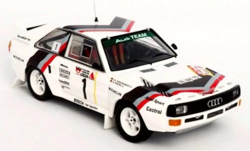 Audi Sport Quattro 1/43 Trofeu Sport quattro No.1 Team Rally DM 3 Städte Rally 1984 Version: Start W.Röhrl/C.Geistdörfer miniature