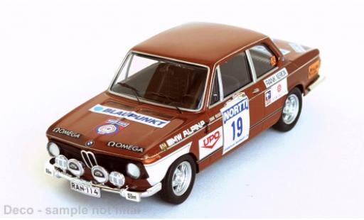 Bmw 1602 1/43 Trofeu 1000 Lakes Rally 1974 #19 1:43 miniature